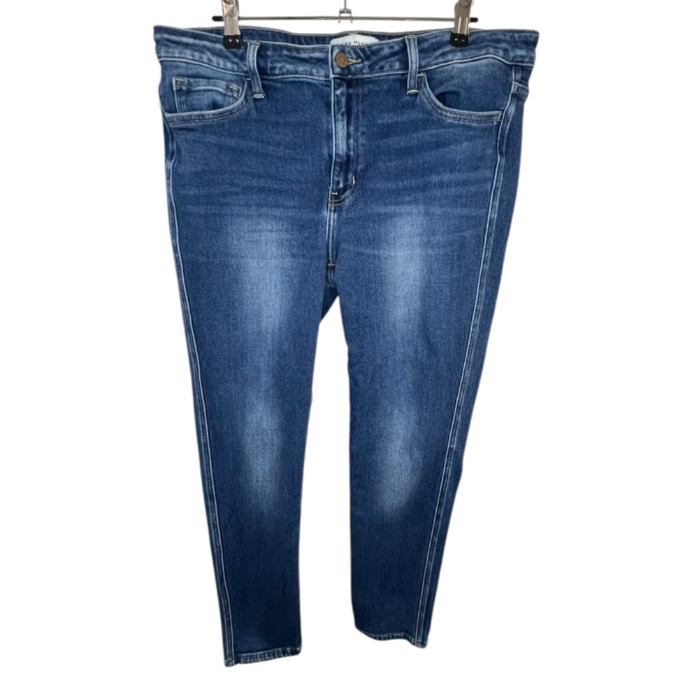 Flying Monkey Medium Wash Mid Rise Denim Skinny Jeans - Picture 1 of 4